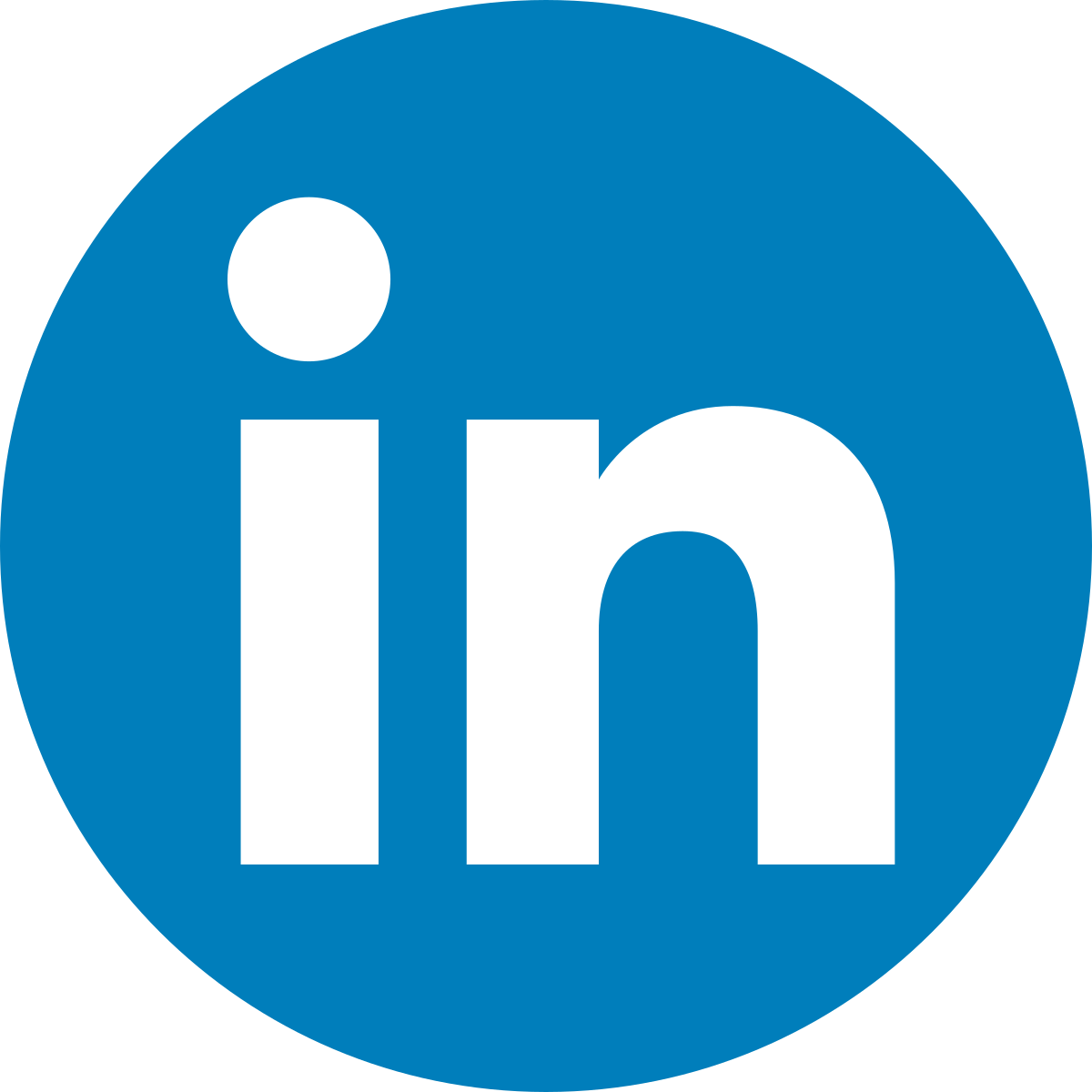 A picture of the LinkedIn Logo.